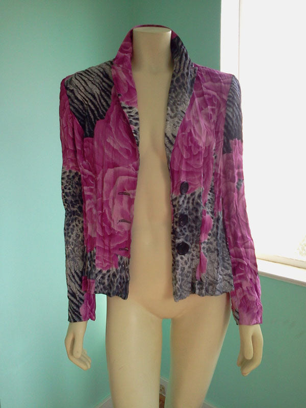 Vintage 1990 Designer Alberto Makali Jacket