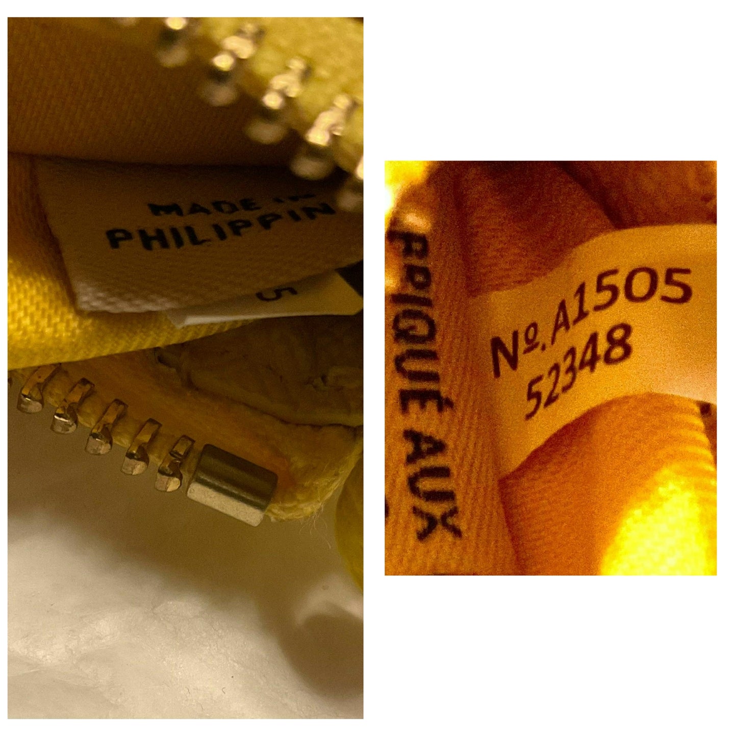 Authenticated Coach Yellow Kitt Messenger Crossbody Bag made in Philippines