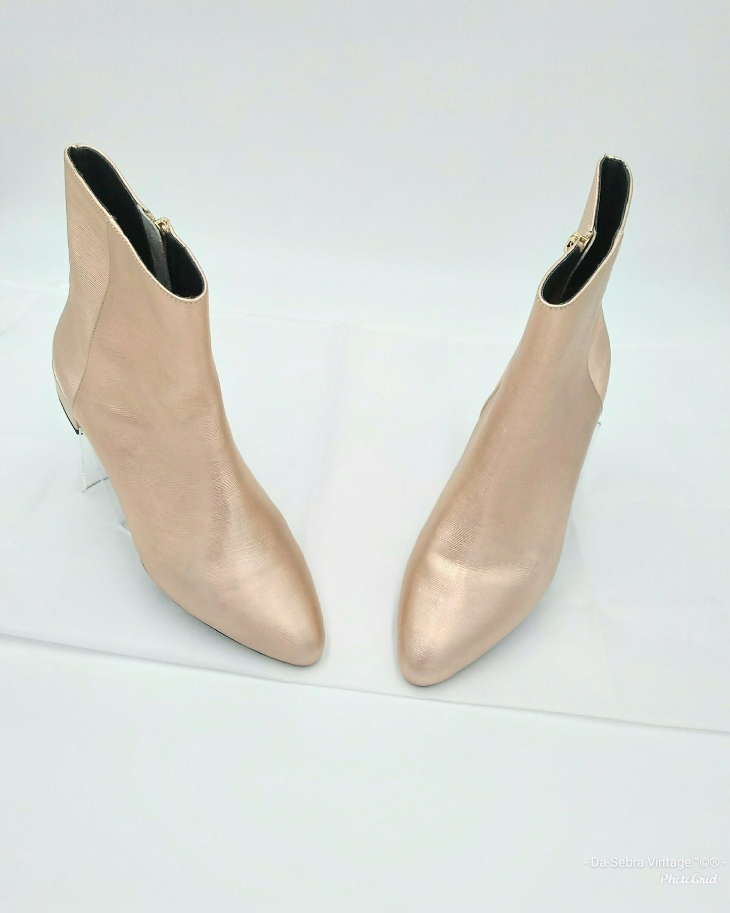 Sacha London Handmade Rose Gold Boot Size 8.5