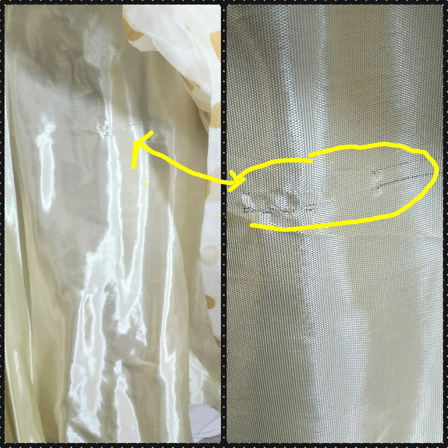 Rare Vintage 1950s/60s Polka Dot Chiffon Dress with Unique Details - Impeccably Preserved