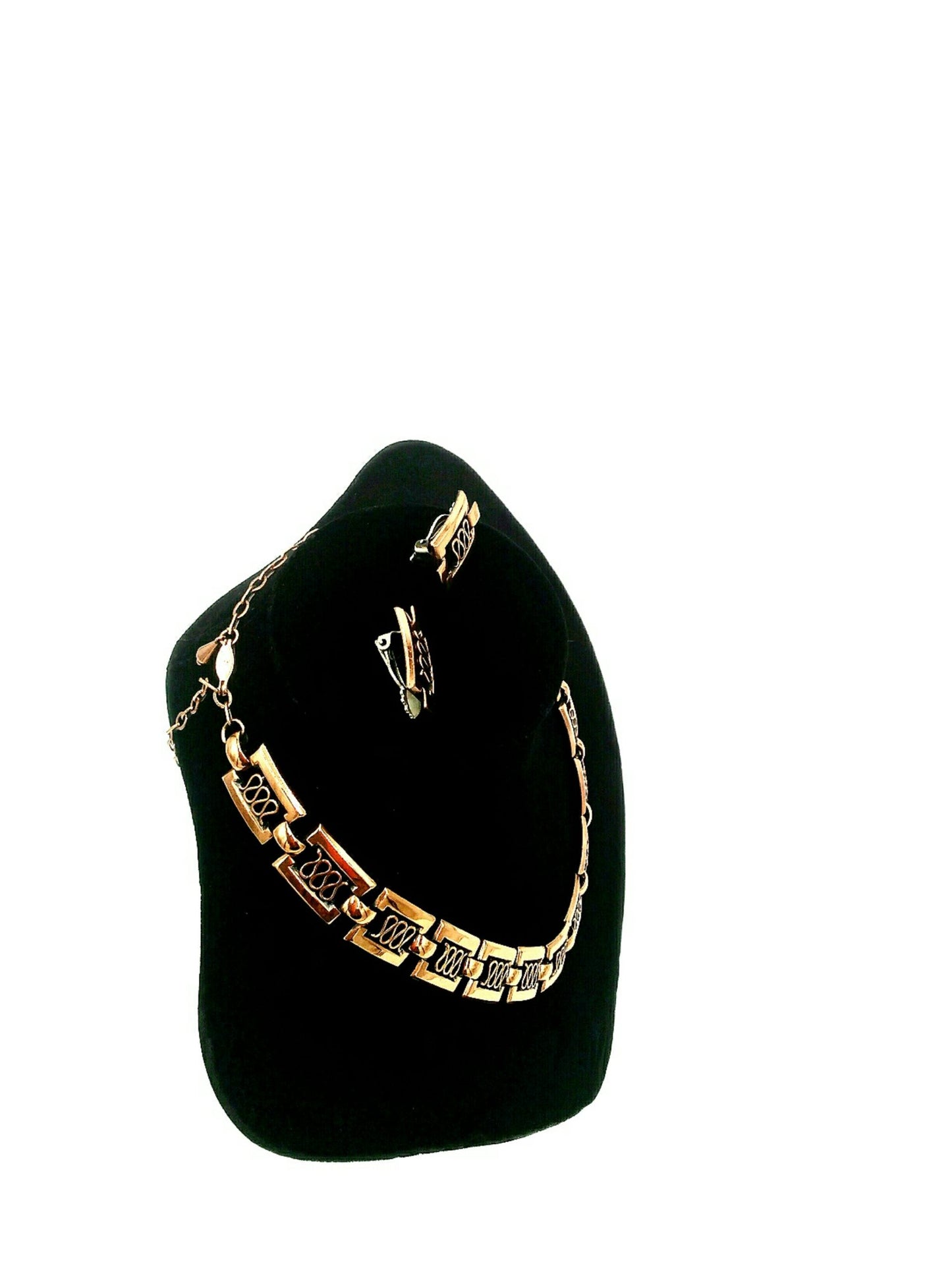 Vintage 1950's/1960's Signed Renior Copper Jewelry Set