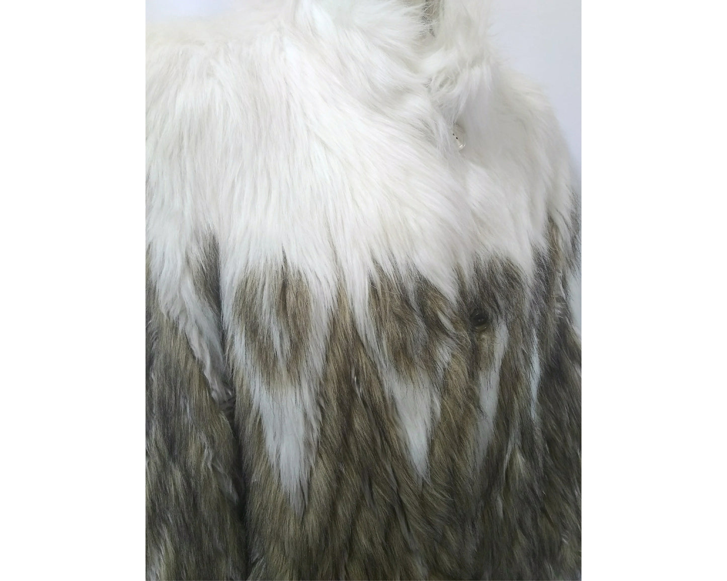 Vintage 1970s Astraka of London Faux Fur Coat