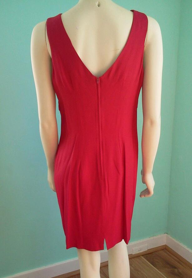 Vintage 1990 “All That Jazz” Sexy Red Holiday Dress by A Chorus Line Company