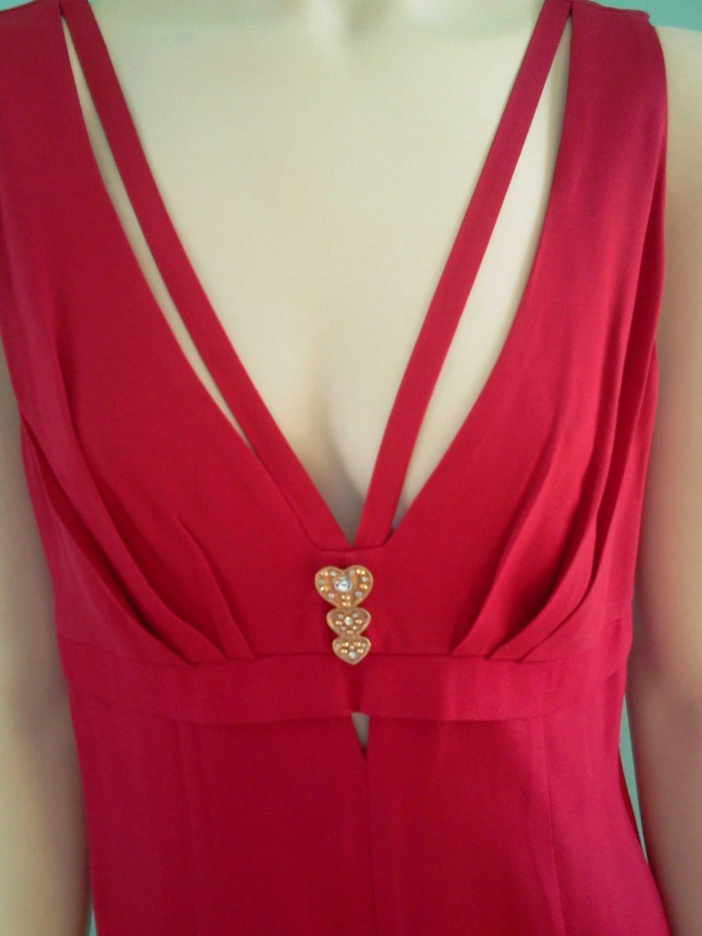 Vintage 1990 “All That Jazz” Sexy Red Holiday Dress by A Chorus Line Company