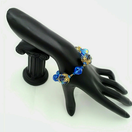 Vintage 1950/1960 Vendome Iridescent Swarovski Signed Bracelet