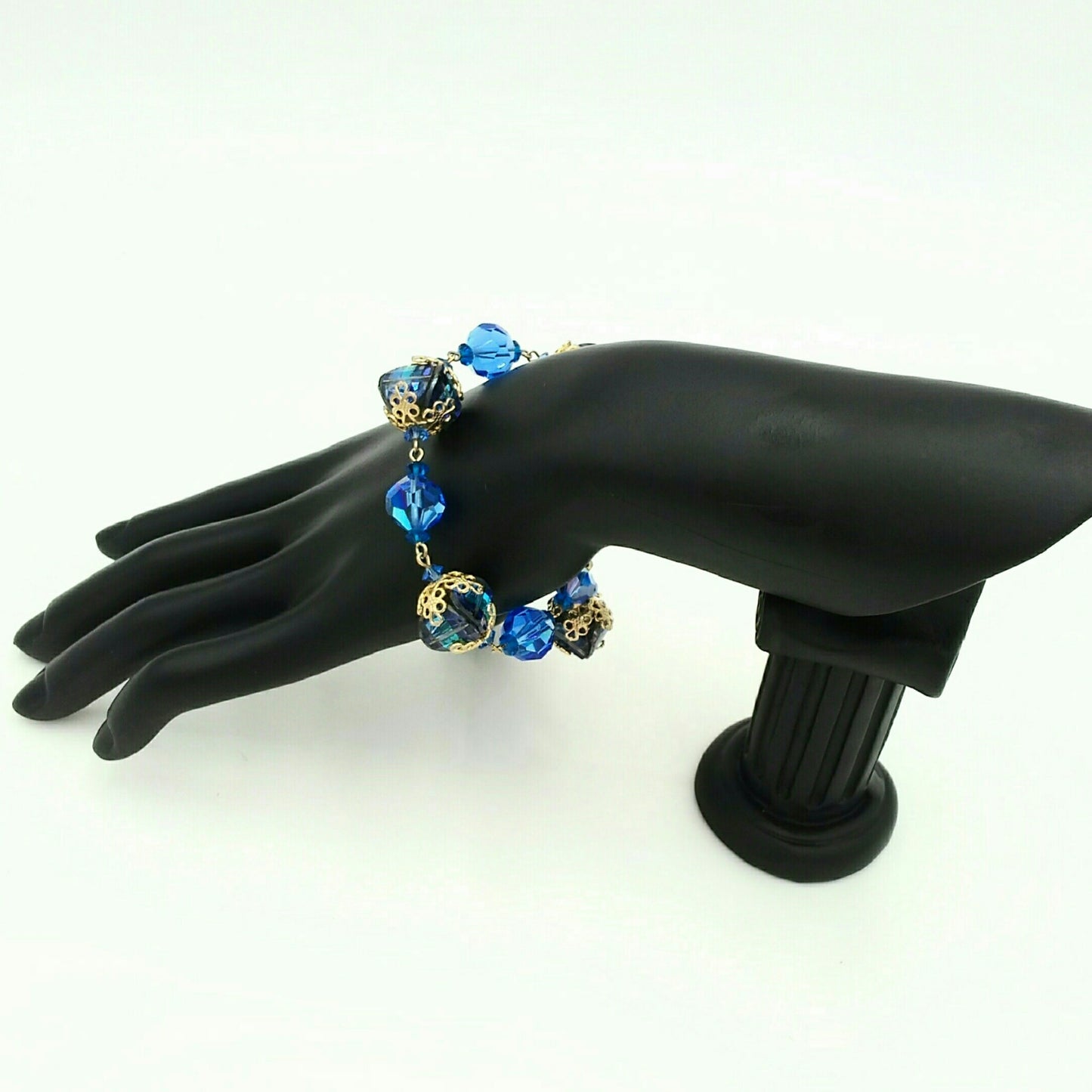 Vintage 1950/1960 Vendome Iridescent Swarovski Signed Bracelet