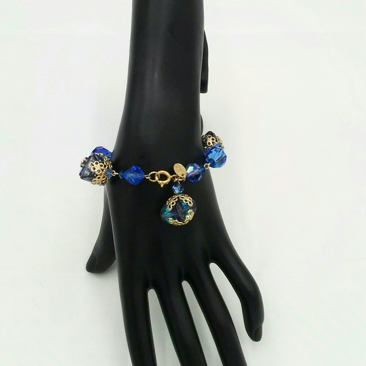 Vintage 1950/1960 Vendome Iridescent Swarovski Signed Bracelet