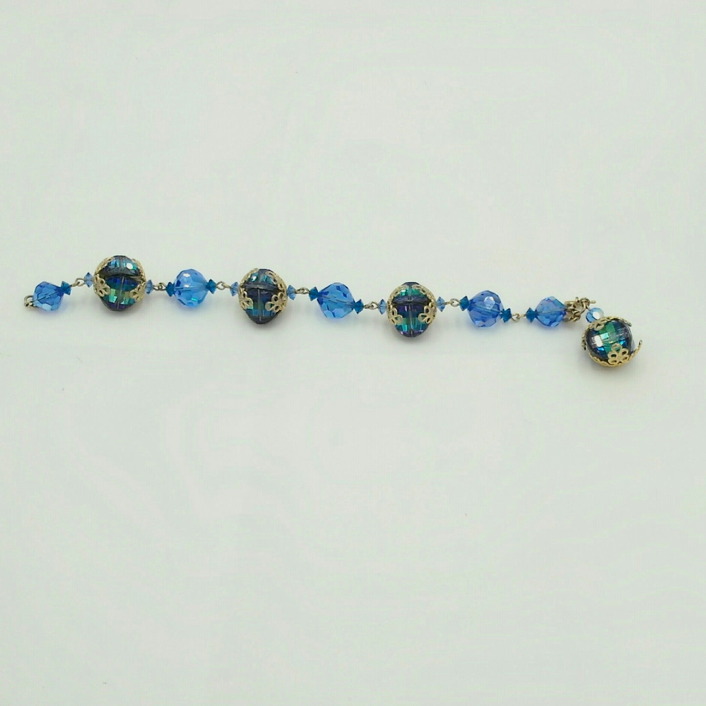 Vintage 1950/1960 Vendome Iridescent Swarovski Signed Bracelet