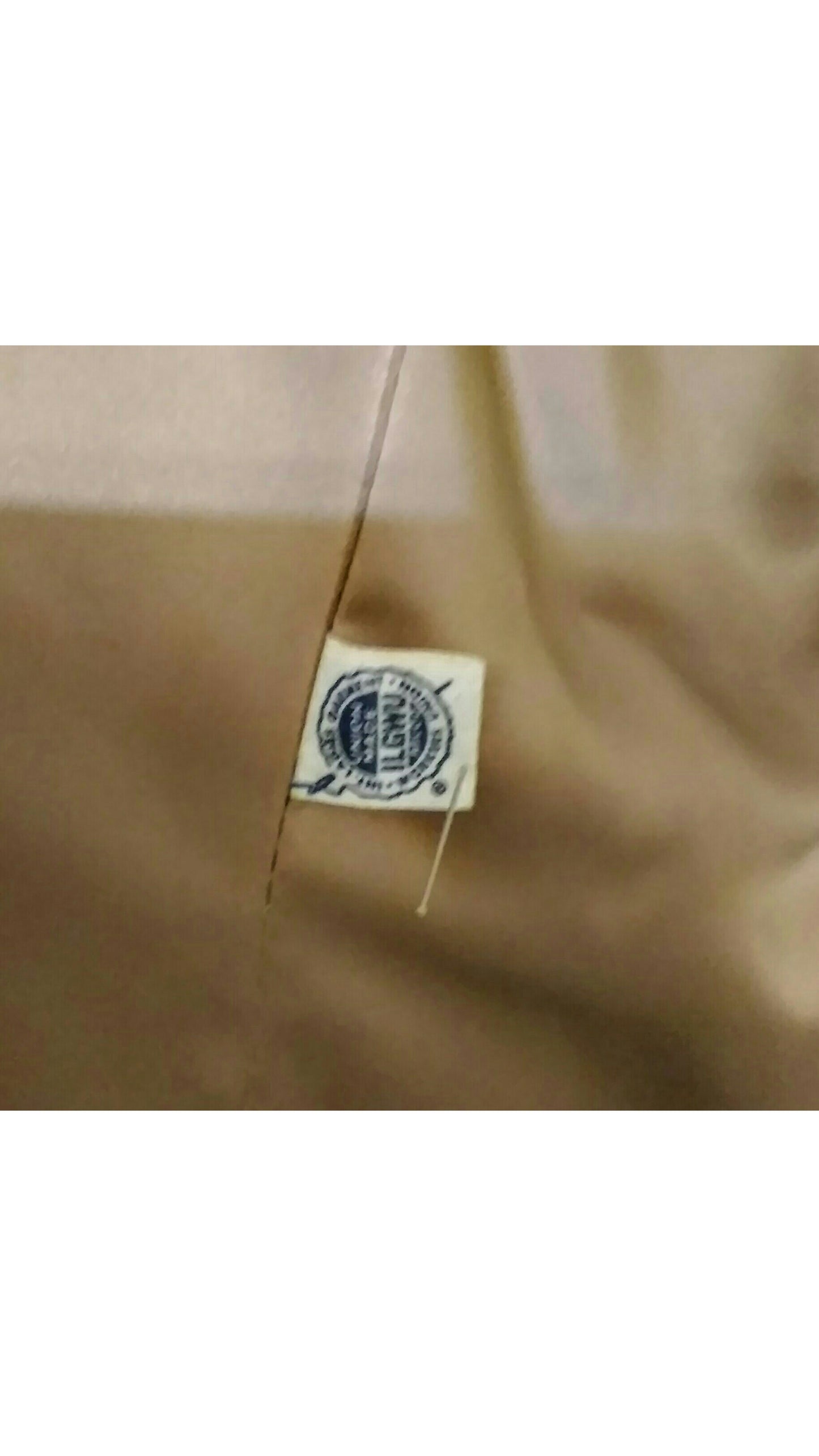 Vintage 1960's Leopard Fur Faux Coat with Genuine Fox Fur- Union Made