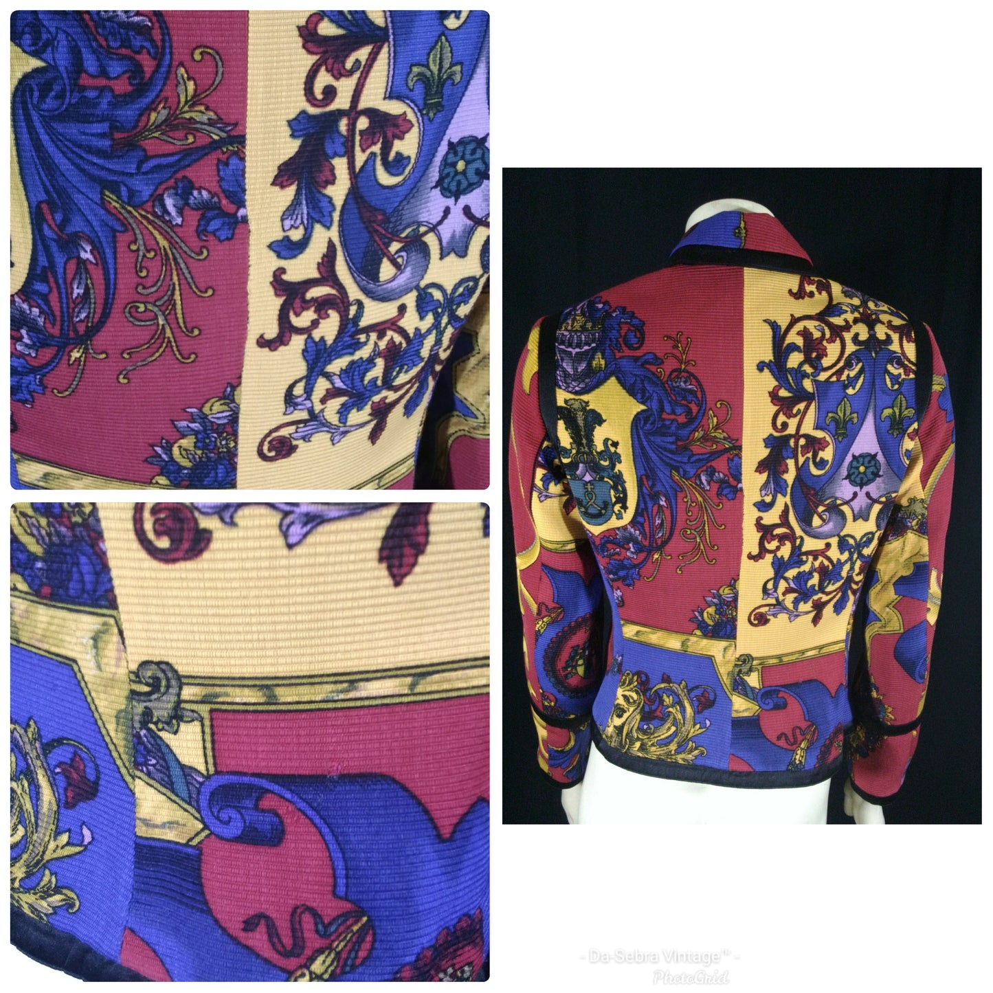 Rare Vintage 1990s Gianni Versace Baroque Statement Blazer - Authenticated