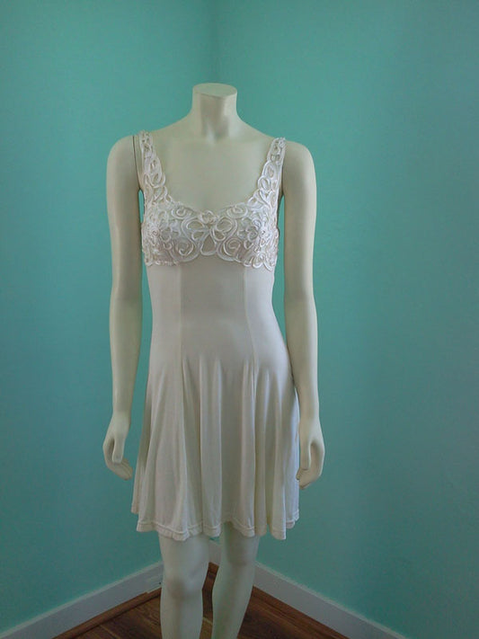 Vintage 1990's CaRina Fashion Off White