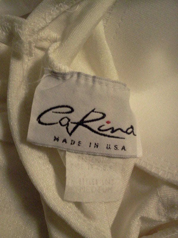 Vintage 1990's CaRina Fashion Off White