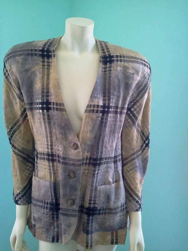 Vintage 1980s Rare P.K.Mui Jacket by Designer Peter Mui