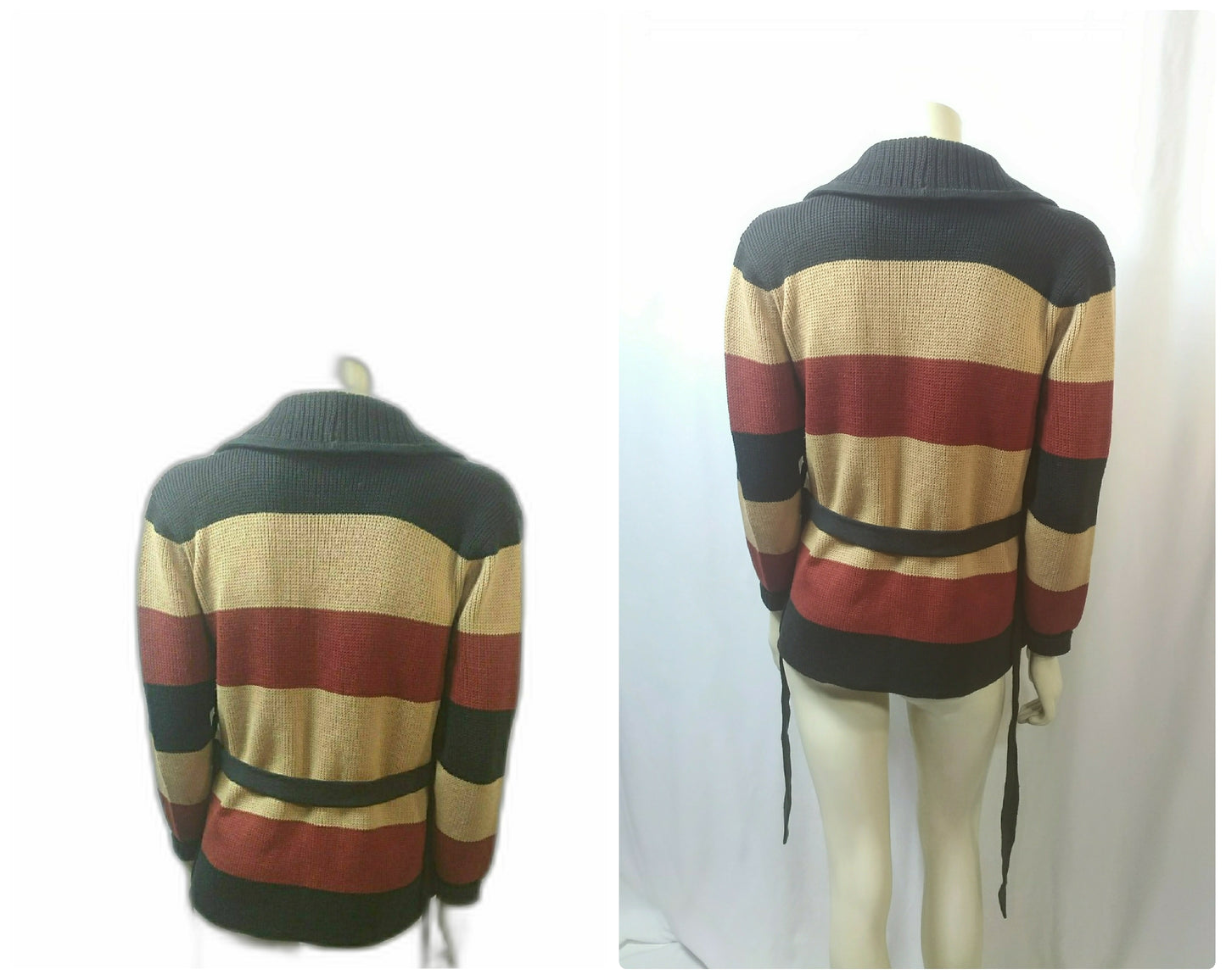 Authenticated Vintage 1960's Yves Saint Laurent Cardigan Sweater