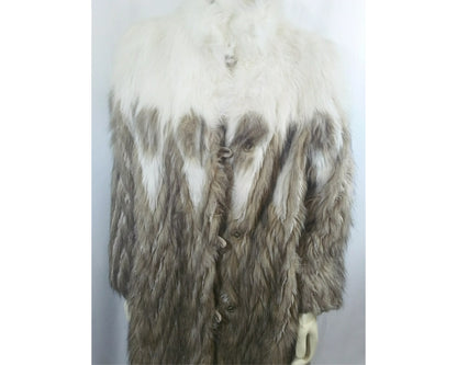 Vintage 1970s Astraka of London Faux Fur Coat