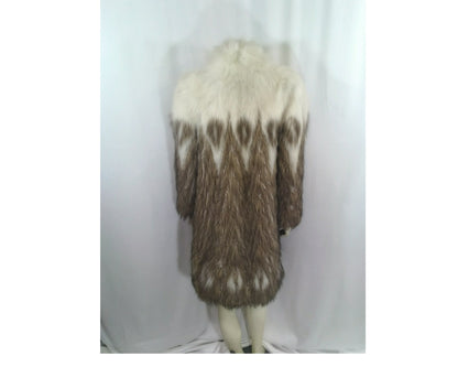 Vintage 1970s Astraka of London Faux Fur Coat