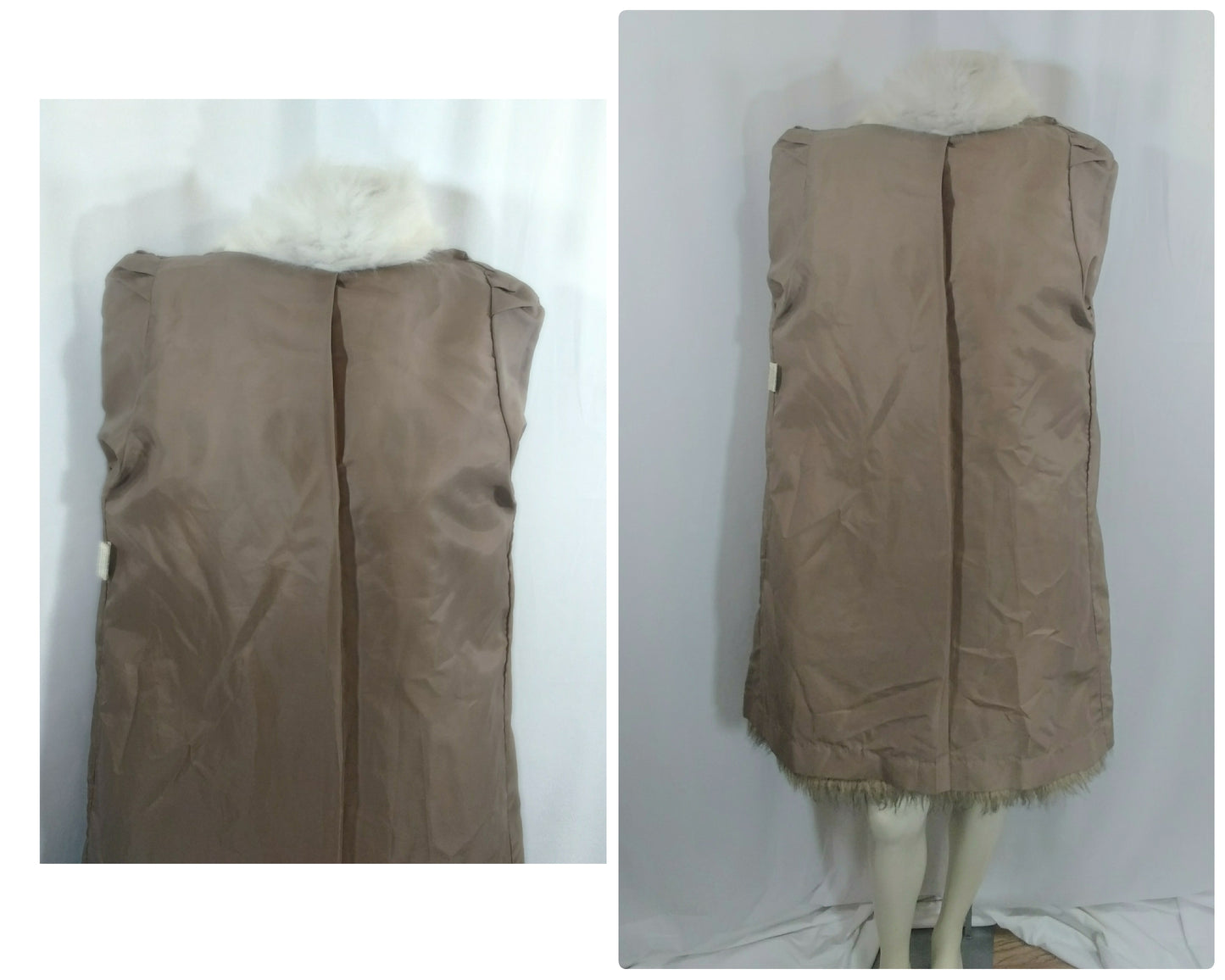 Vintage 1970s Astraka of London Faux Fur Coat