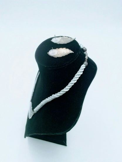 Vintage 1980's Siti-Sharon Ombre Enamel Jewelry Set