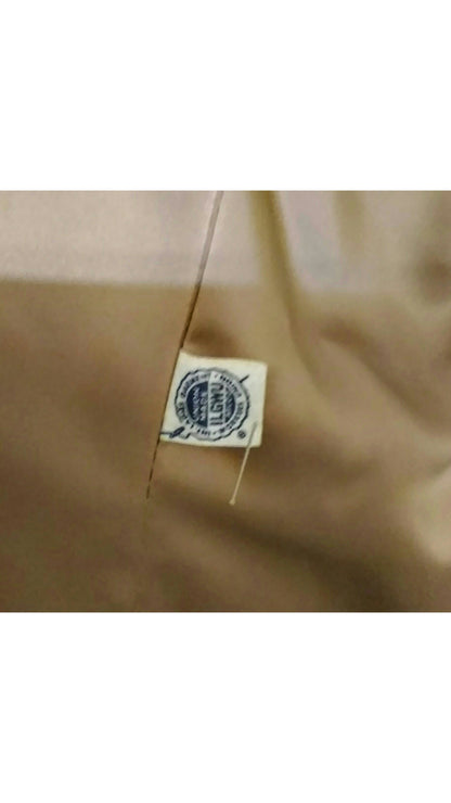 Vintage 1960's Leopard Fur Faux Coat with Genuine Fox Fur- Union Made