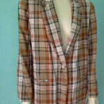 Vintage 1990’s Plaid Blazer by Requirements