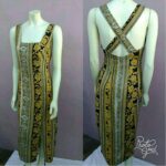 Vintage 1980’s Gorgeous Abstract Print Dress; by Judy Knapp of Knapp Studios