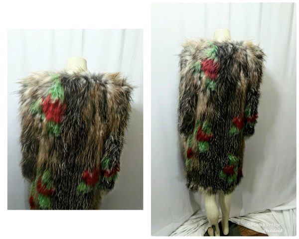 Genuine Fox Fur Woven Coat with Multiple Colors